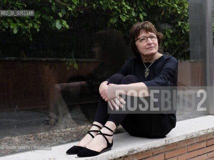 Donatella Di Pietrantonio, author of LArminuta,Mia madre è un fiume,pictured at Libricome the 19/03/2017 in Rome ©Grazia Ippolito/Rosebud2