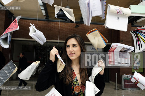 Anna Giurickovic Dato,author of La figlia femminapictured at Libricome in Rome,on 17/03/2017 ©Grazia Ippolito/Rosebud2