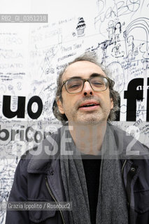 Gary Shteyngart is an American writer born in Leningrad, USSR. Much of his work is satirical. Author of Absurdistan and others books such as Storia damore vera e supertriste, pictured in Rome  at Libri Come on 18/03/2017 ©Grazia Ippolito/Rosebud2