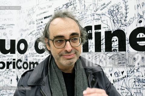 Gary Shteyngart is an American writer born in Leningrad, USSR. Much of his work is satirical. Author of Absurdistan and others books such as Storia damore vera e supertriste, pictured in Rome  at Libri Come on 18/03/2017 ©Grazia Ippolito/Rosebud2