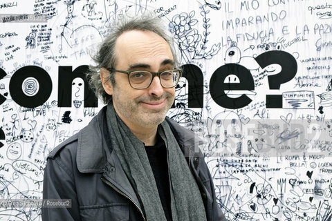 Gary Shteyngart is an American writer born in Leningrad, USSR. Much of his work is satirical. Author of Absurdistan and others books such as Storia damore vera e supertriste, pictured in Rome  at Libri Come on 18/03/2017 ©Grazia Ippolito/Rosebud2