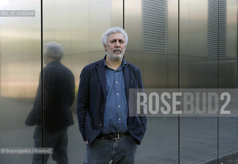 Francesco Piccolo, writer,screenwriter, author of numerous books such as Il desiderio di essere come tuttiPremio Strega 2015, Momenti di trascurabile felicità, pictured at Tempodilibri in Milan. ©Grazia Ippolito/Rosebud2