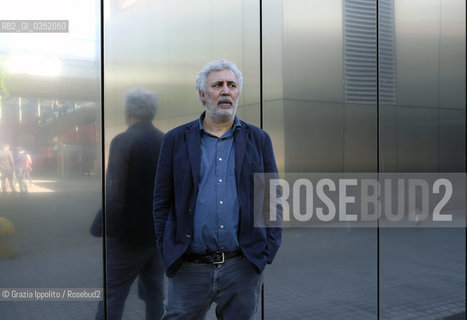 Francesco Piccolo, writer,screenwriter, author of numerous books such as Il desiderio di essere come tuttiPremio Strega 2015, Momenti di trascurabile felicità, pictured at Tempodilibri in Milan. ©Grazia Ippolito/Rosebud2