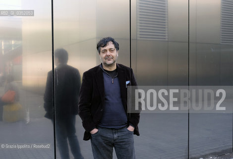 Tommaso Pincio, italian writer, author of Panorama, Cinacittà,Scrissi darte, pictured at Tempodilibri, Milan 22-04-2017 ©Grazia Ippolito/Rosebud2