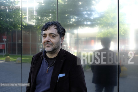 Tommaso Pincio, italian writer, author of Panorama, Cinacittà,Scrissi darte, pictured at Tempodilibri, Milan 22-04-2017 ©Grazia Ippolito/Rosebud2