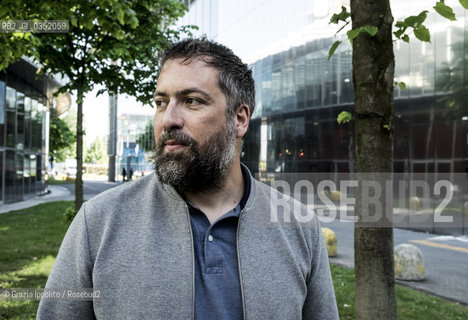 Francesco Pacifico, italian writer author of Storia della mia purezza,Class, Il caso Vittorio,pictured at Tempodilibri in Milan,22-04-2017 ©Grazia Ippolito/Rosebud2