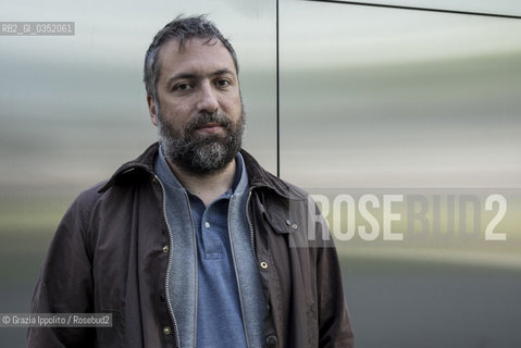 Francesco Pacifico, italian writer author of Storia della mia purezza,Class, Il caso Vittorio,pictured at Tempodilibri in Milan,22-04-2017 ©Grazia Ippolito/Rosebud2