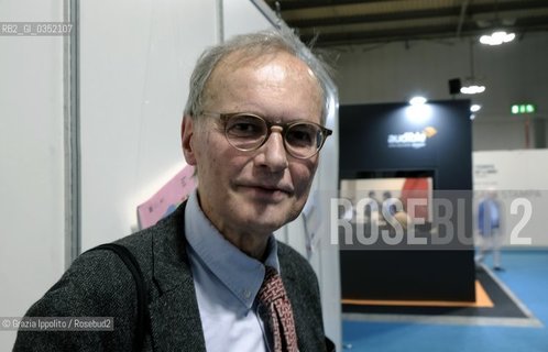 Paolo Zellini,author of Matematica degli dei,algoritmi degli uominipictured at Tempodilibri, Milan,23-04,2017 ©Grazia Ippolito/Rosebud2