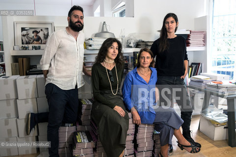 Artsfor,a cultural project development by Camilla Invernizzi, Valeria Cantoni,Agnese Da Col,Paolo Antonini, Milano Photo week at the 1°edition in their office in Milan ©Grazia Ippolito/Rosebud2