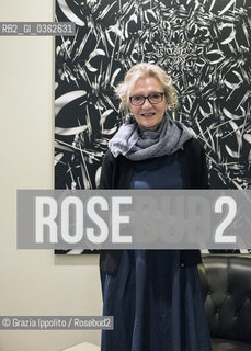 Elizabeth Strout, american writer, author of numerous books such as Olivia Kitteridge pictured in Milano ©Grazia Ippolito/Rosebud2