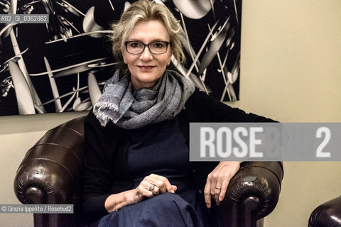 Elizabeth Strout, american writer, author of numerous books such as Olivia Kitteridge pictured in Milano ©Grazia Ippolito/Rosebud2