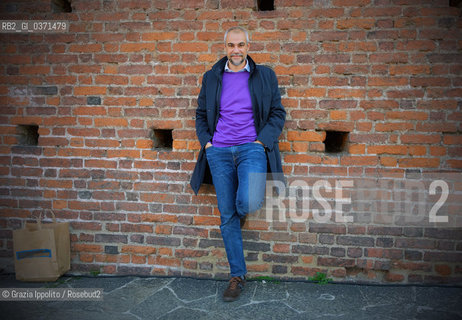 Marco Malvaldi, author of numerous books at Bookcity in Milan at Castello Sforzesco after the presentation of Negli occhi di chi guarda ©Grazia Ippolito/Rosebud2