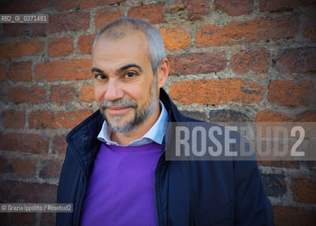 Marco Malvaldi, author of numerous books at Bookcity in Milan at Castello Sforzesco after the presentation of Negli occhi di chi guarda ©Grazia Ippolito/Rosebud2