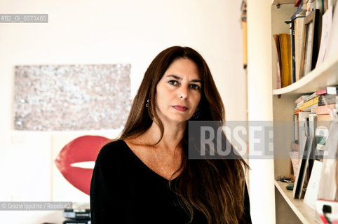 Marina Mander, italian writer author of Nessundorma published by Mondadori, pictured in her house in Milan ©Grazia Ippolito/Rosebud2