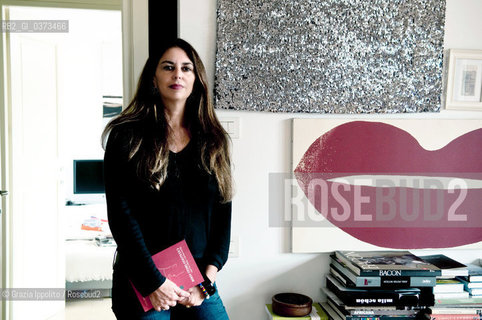 Marina Mander, italian writer author of Nessundorma published by Mondadori, pictured in her house in Milan ©Grazia Ippolito/Rosebud2