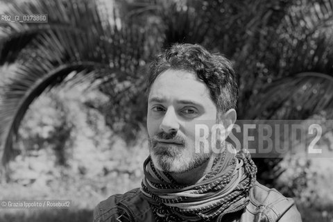 Mirko Zilhay author of  numerous thrillers Ecosì che si uccide La forma del buio Così crudele è la fine and translater of The goldfinch a best seller of D.Tartt, pictured in Rome,19 may 2018