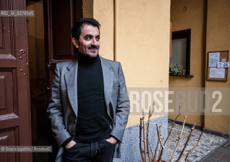 Ivan Canu, illustrator, pictured in Milan, 2-02-2012 ©Grazia Ippolito/Rosebud2