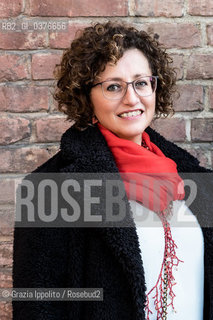 Renata Gambino, scholar  of german literature at Catania university,co-director of Neurohumanities studies, pictured at bookcity in Milan, 17-11-2018.Renata Gambino, docente di di germanistica presso luniversità di Catania, co-direttore con G.Pulvirenti del centro NeuroHumanities Studies, fotografata a Milano a Bookcity, 17-11-2018 ©Grazia Ippolito/Rosebud2