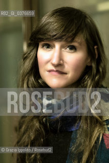 Sara Baume  irish writer , author ofFiore frutto foglia fango , pictured at bookcity , Milan 17-11-2018 ©Grazia Ippolito/Rosebud2