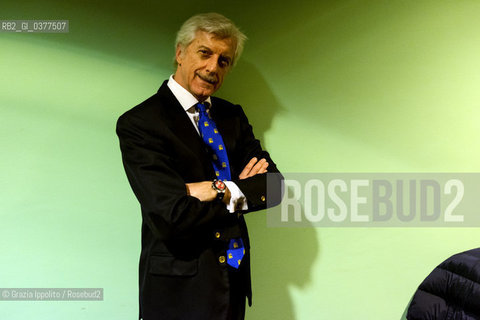 Renzo Musumeci Greco, istruttore di attori per arti marziali, Teatro Abao, Bilbao 19-01-2019.Renzo Musumeci Greco, sword master for  actors, son of Enzo Musumeci Greco, pictured in Bilbao at a Abao theater, 1-19-2019 ©Grazia Ippolito/Rosebud2