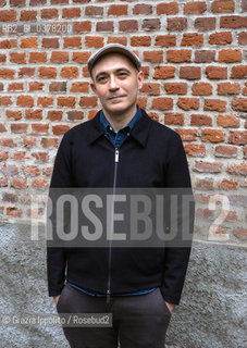 Nicola Manuppelli, author of Roma which is selected for Premio Strega, pictured at Bookpride at La fabbrica del vapore in Milan, 17-3-2019 ©Grazia Ippolito/Rosebud2