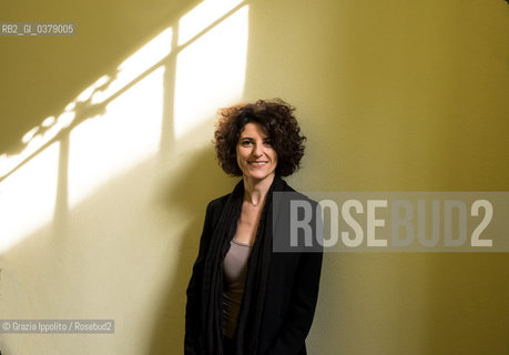 Paola Cereda, writer ,author of Della vita di Alfredo Confessioni audaci di un ballerino di liscio Quella metà di noi, finalist at premio Strega 2019, pictured in Milan,8-04-2019 ©Grazia Ippolito/Rosebud2