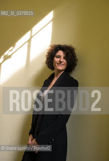 Paola Cereda, writer ,author of Della vita di Alfredo Confessioni audaci di un ballerino di liscio Quella metà di noi, finalist at premio Strega 2019, pictured in Milan,8-04-2019 ©Grazia Ippolito/Rosebud2