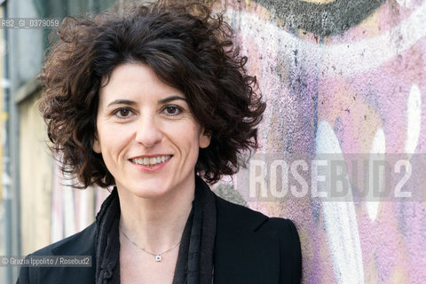 Paola Cereda, writer ,author of Della vita di Alfredo Confessioni audaci di un ballerino di liscio Quella metà di noi, finalist at premio Strega 2019, pictured in Milan,8-04-2019 ©Grazia Ippolito/Rosebud2