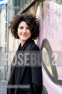 Paola Cereda, writer ,author of Della vita di Alfredo Confessioni audaci di un ballerino di liscio Quella metà di noi, finalist at premio Strega 2019, pictured in Milan,8-04-2019 ©Grazia Ippolito/Rosebud2