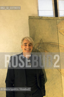 Marco Carniti,theater and opera director at the opening at Radio Monte Carlo in Milan of her exhibitions on 8-4-2019 ©Grazia Ippolito/Rosebud2