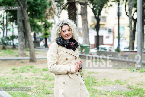 Maria Rosaria Selo, italian writer, author of numerous books such as Iosonodolore  La logica del gambero Le due lune, Naples 18-05-2019 ©Grazia Ippolito/Rosebud2