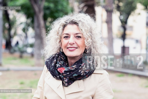 Maria Rosaria Selo, italian writer, author of numerous books such as Iosonodolore  La logica del gambero Le due lune, Naples 18-05-2019 ©Grazia Ippolito/Rosebud2