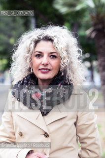 Maria Rosaria Selo, italian writer, author of numerous books such as Iosonodolore  La logica del gambero Le due lune, Naples 18-05-2019 ©Grazia Ippolito/Rosebud2