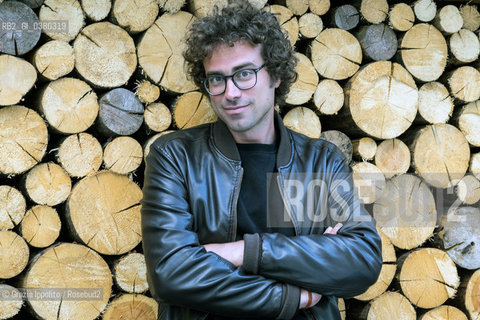 Matteo Cavezzali, writer,born in Ravenna in 1983, author of Icarusa story about the life of Raul Gardini, published by Minimum fax in 2018, pictured at Scrittura Festival at Campitello di Fassa, Trentino, on 3-08-2019 ©Grazia Ippolito/Rosebud2