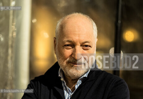 Andre\Aciman, author of Chiamami col tuo nomethat become a movie with Luca Guadagnino and Cercami at booksigning at Bookcity in Milano, 17-11-2019  ©Grazia Ippolito/Rosebud2