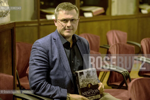 Rob Iliffe, Professor of History of Science at Oxford,author of a book about I.Newton at bookcity in Milano,15-11-19  ©Grazia Ippolito/Rosebud2