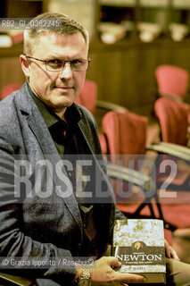 Rob Iliffe, Professor of History of Science at Oxford,author of a book about I.Newton at bookcity in Milano,15-11-19  ©Grazia Ippolito/Rosebud2