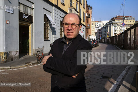 Baret Magarian, armenian-anglo writer, pictured in Milano on 16-01-2020 ©Grazia Ippolito/Rosebud2