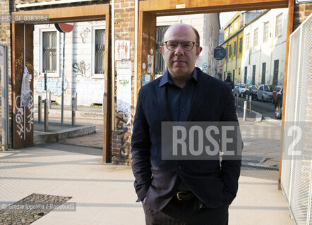 Baret Magarian, armenian-anglo writer, pictured in Milano on 16-01-2020 ©Grazia Ippolito/Rosebud2