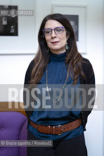 Serena Uccello, born in Palermo, lives in Milan from 2001, journalist at Il Sole24 ore, author of numerous essays such as “Corruzione”, first novel”La nostra casa felice” by G.Perrone Editore,pictured in Milan 7-02-2020 ©Grazia Ippolito/Rosebud2