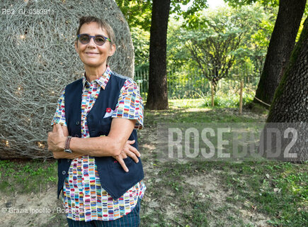 Susanna Tamaro, at Triennale of Milan during Il tempo delle donne a by Corriere della sera,where she was interview about her last bookAlzare lo sguardo by Solferino ed.14-09-2019 ©Grazia Ippolito/Rosebud2