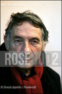 Photographer Mario Dondero, in Langhe, Piemonte.11-2002 ©Grazia Ippolito/Rosebud2