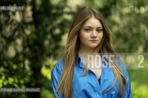 Benedetta Dattilo neapolitan actress, pictured at Orto Botanico, il commissario ricciardi,tv, fiction, rai 1 ©Grazia Ippolito/Rosebud2