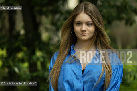 Benedetta Dattilo neapolitan actress, pictured at Orto Botanico, il commissario ricciardi,tv, fiction, rai 1 ©Grazia Ippolito/Rosebud2