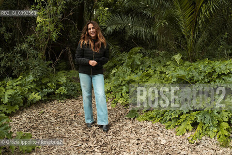 Viola Ardone, author of Il treno dei Bambini and. Oliva Denaro, pictured at villa Floridiana in Napoli ©Grazia Ippolito/Rosebud2