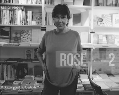 Amedea Pennacchi at bookstore Verso in Milano, for presentation of her book Molotov e bigodini ©Grazia Ippolito/Rosebud2