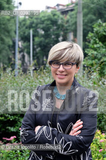 Raffaella Romagnolo,autrice de Il cedro del Libano vincitore del Campiello Natura, fotografata a Milano ©Grazia Ippolito/Rosebud2