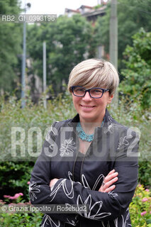 Raffaella Romagnolo,autrice del Il cedro del Libano vincitore del campiello Natura, fotografata a Milano ©Grazia Ippolito/Rosebud2