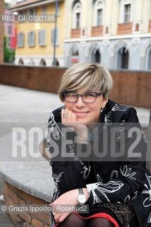 Raffaella Romagnolo,autrice deIl cedro del Libanoche ha vinto il premio Campiello natura23, fotografata a Milano ©Grazia Ippolito/Rosebud2