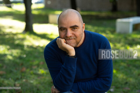 Dario Ferrari, writer and history and Philosophy teacher at Liceo Plinio in Rome, 11/13/23 ©Grazia Ippolito/Rosebud2